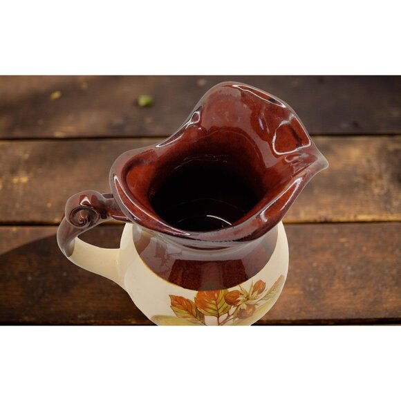 vintage collectible 1960s mccoy "fruit festival" glazed art pottery stoneware pi - Picture 4 of 13